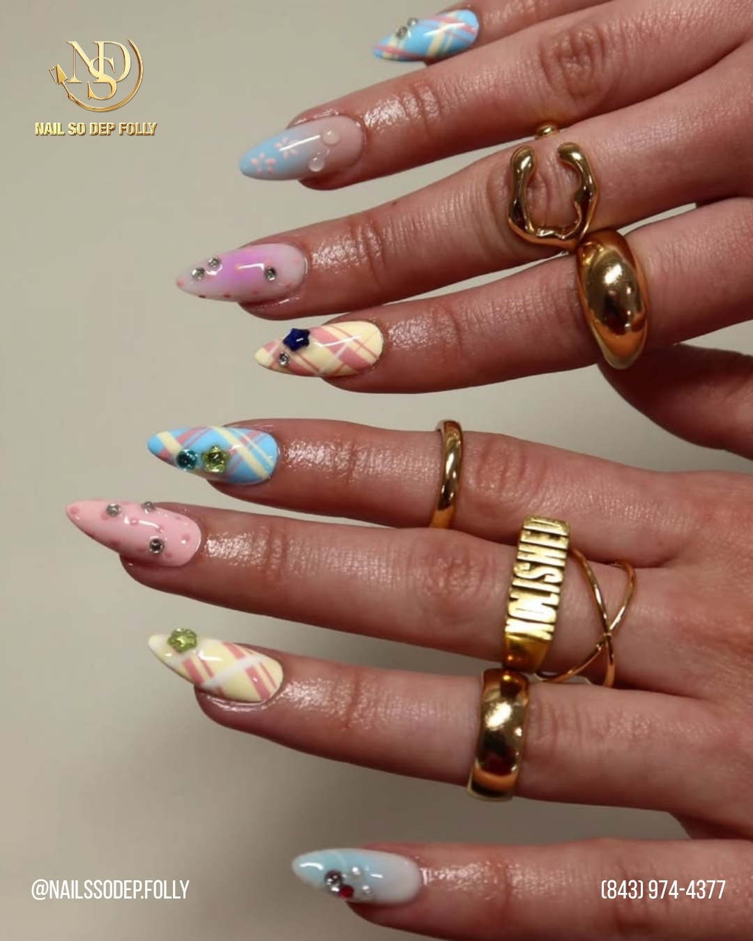 Nails So Dep Folly logo